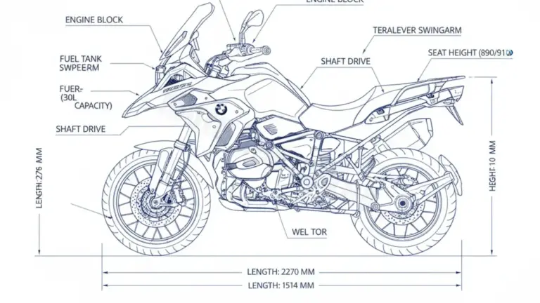 BMW R 1250 GS ADVENTURE (EURO 5) – 0M11 Specs: Engine Oil, Gap & Tire PSI