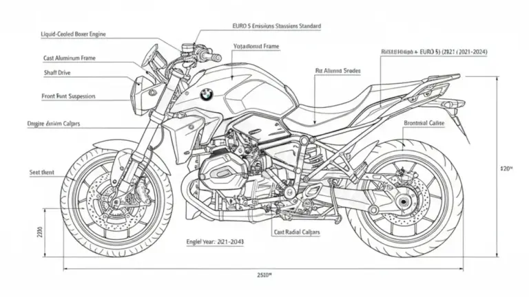 Oil & Tires: BMW R 1250 R (EURO 5) – R1250R/21 Technical Specifications
