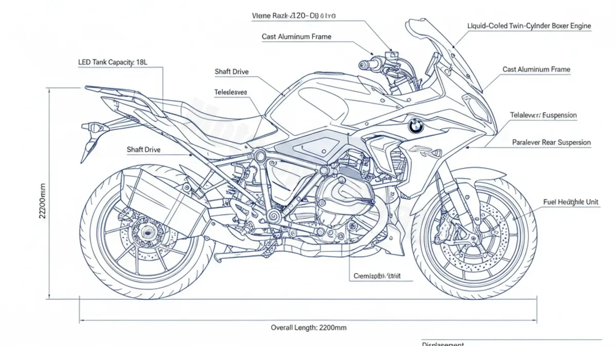 BMW R 1250 RS (EURO 4) - 0J81 Service Guide: Oil Level & Tire Specs specs