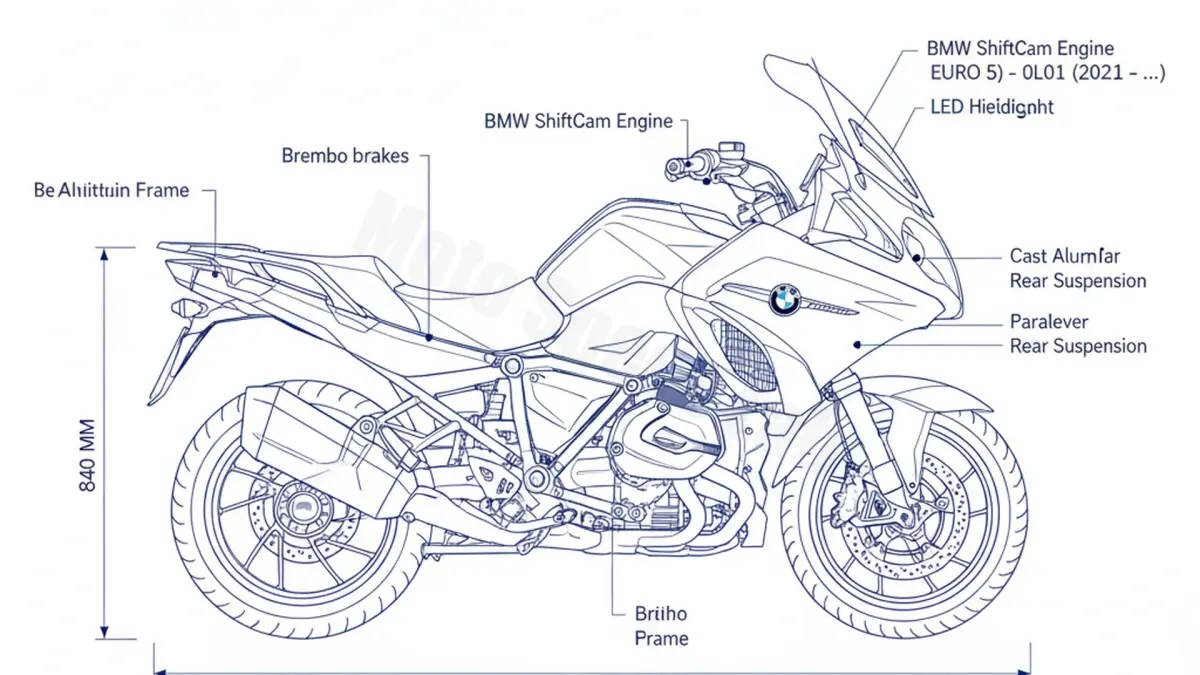 BMW R 1250 RT (EURO 5) - 0L01 Full Specifications & Ownership Data specs