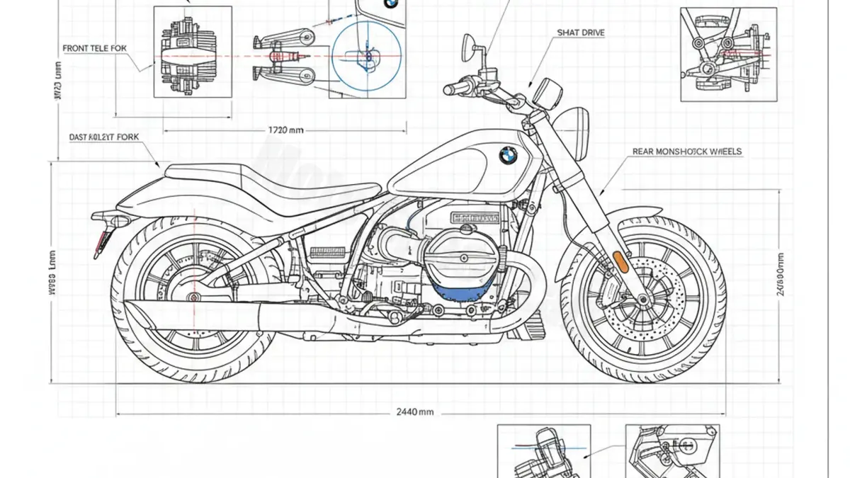 BMW R 18 B - 0L31 Workshop Data: Fluids, Plugs & Tires specs