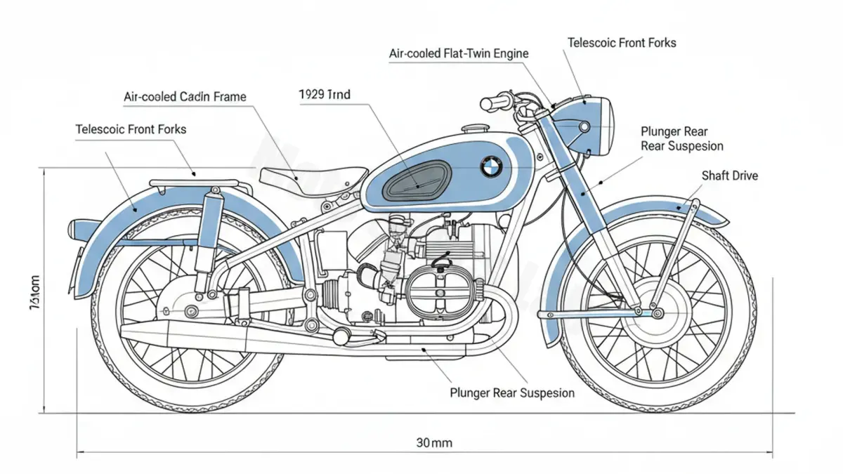 BMW R 51/3 - 0252/1 Workshop Data: Fluids, Plugs & Tires specs