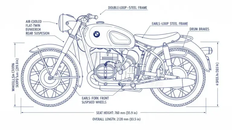 BMW R 60/2 – 0222 Specs: Oil Capacity & Tire Pressure