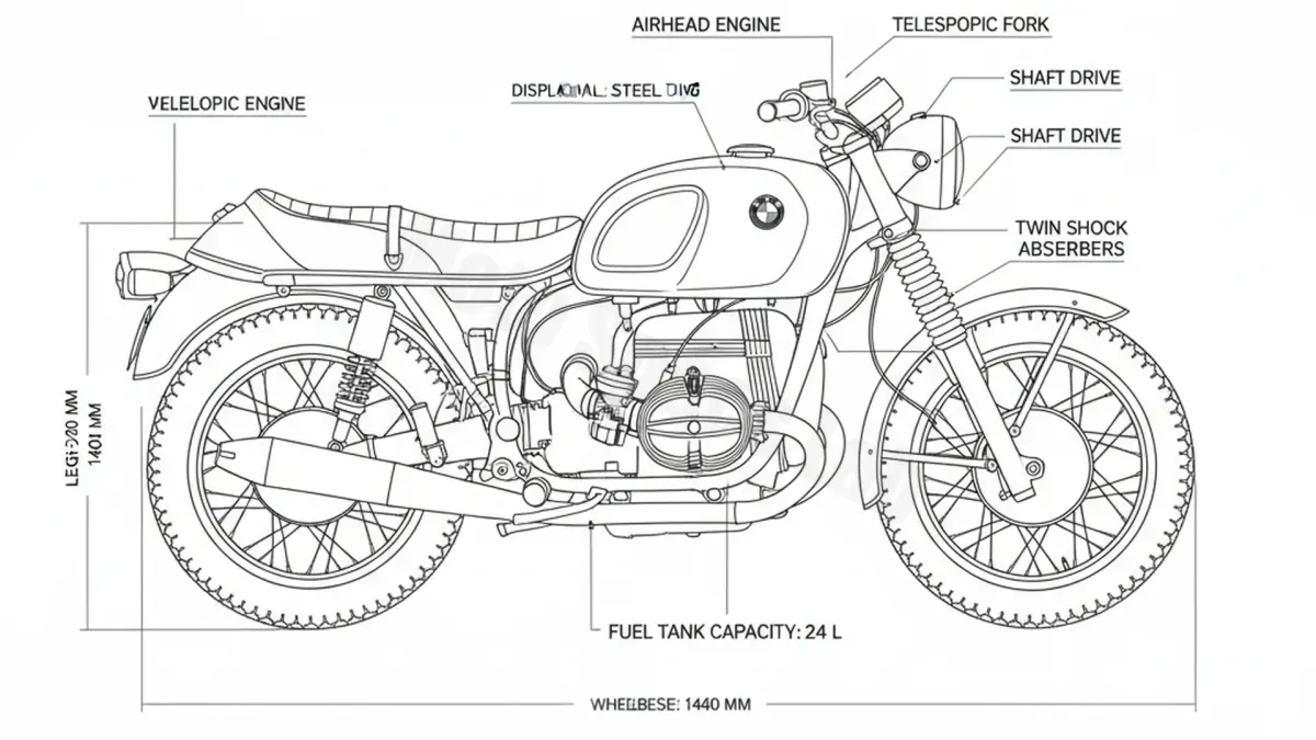 BMW R 60/5 - 0250 Maintenance: Recommended Oil & Tires specs