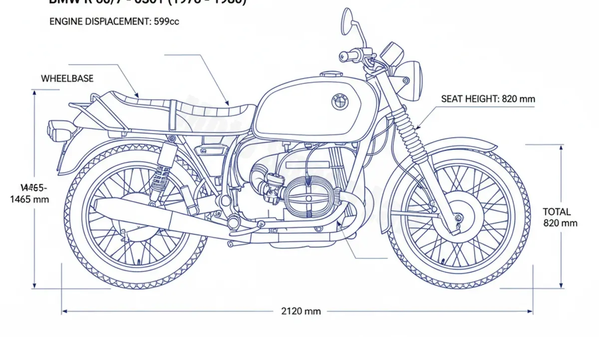 BMW R 60/7 - 0301 Maintenance Schedule & Torque Settings specs