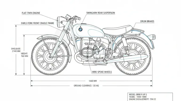 BMW R 69 S – 0268/3 Workshop Data: Fluids, Plugs & Tires