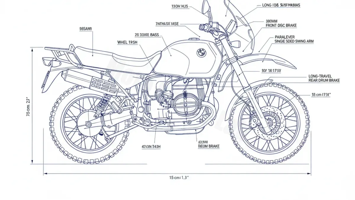 BMW R 80 G/S PARIS DAKAR - 0346PD Technical Review & Maintenance Guide