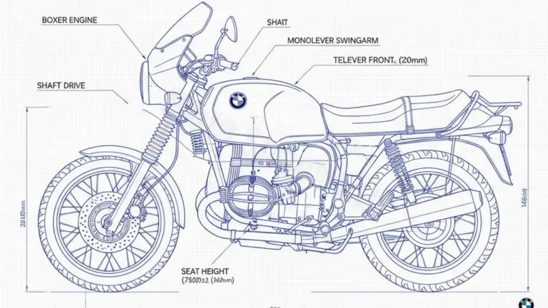 BMW R 80 RT (EINARMSCHWINGE) – 0457 Tire Pressure, Oil Type & Fluid Specs