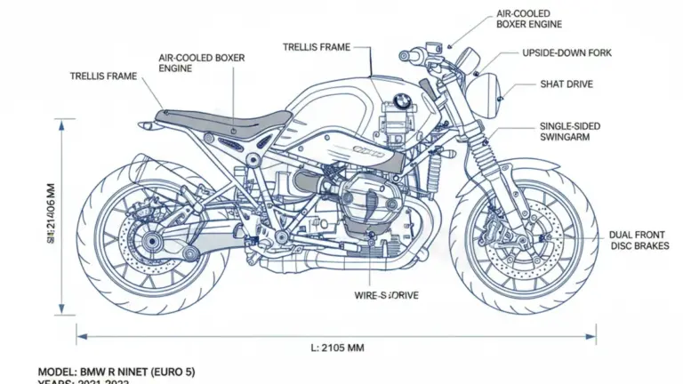 Review: BMW R NINET (EURO 5) – 0L51 (2021 – 2023) Specs & Features