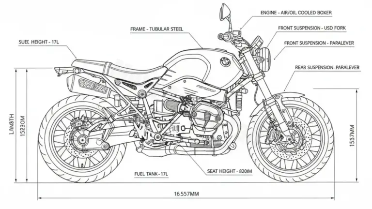 BMW R NINET SCRAMBLER (EURO 4) – 0J31 Full Specifications & Ownership Data
