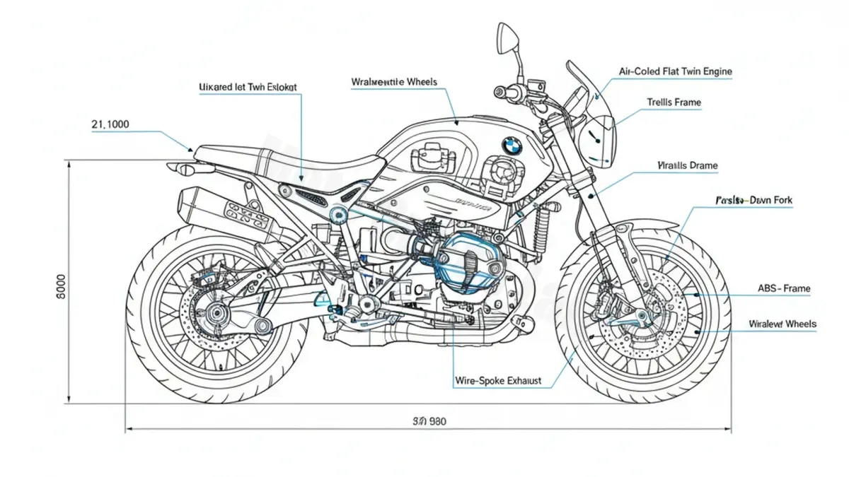 BMW R NINET URBAN G/S (EURO 4) - 0J41 Maintenance: Recommended Oil & Tires specs