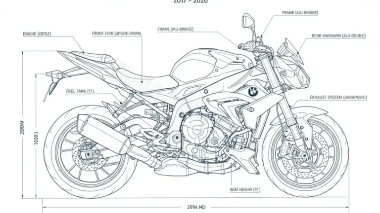 BMW S 1000 R (EURO 4) – 0D52 Service Data: Oil, Battery & Specs