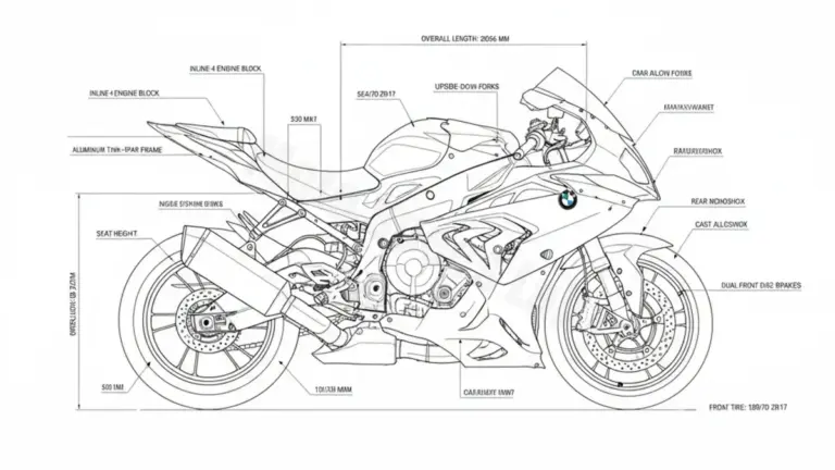 BMW S 1000 RR – 0507 (2009 – 2011) Data: Oil Capacity & Rim Specs