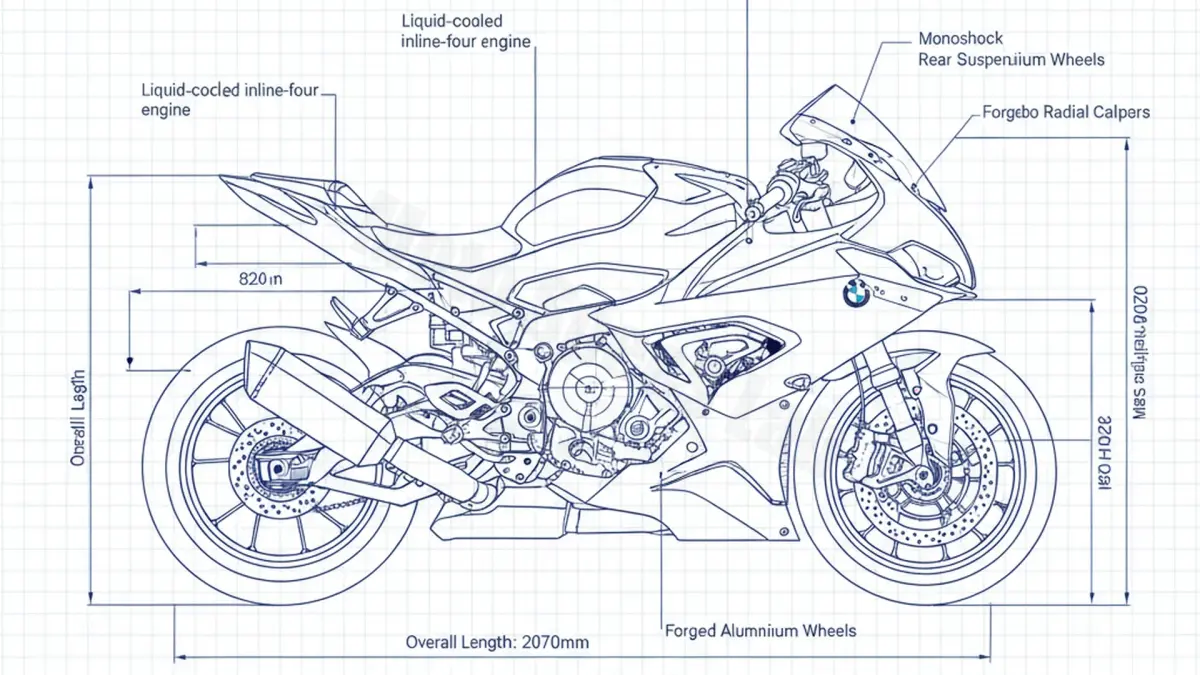 BMW S 1000 RR - 0P21 Service Data: Oil, Battery & Specs specs