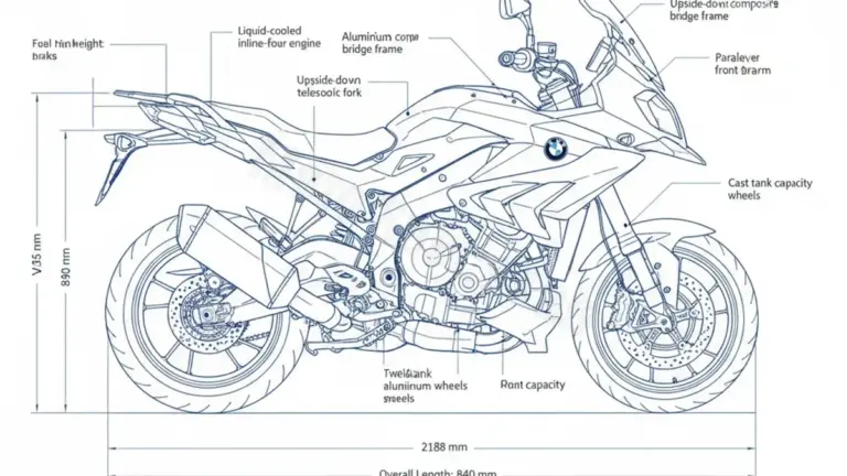 BMW S 1000 XR – 0D03/K10 Maintenance: Recommended Oil & Tires