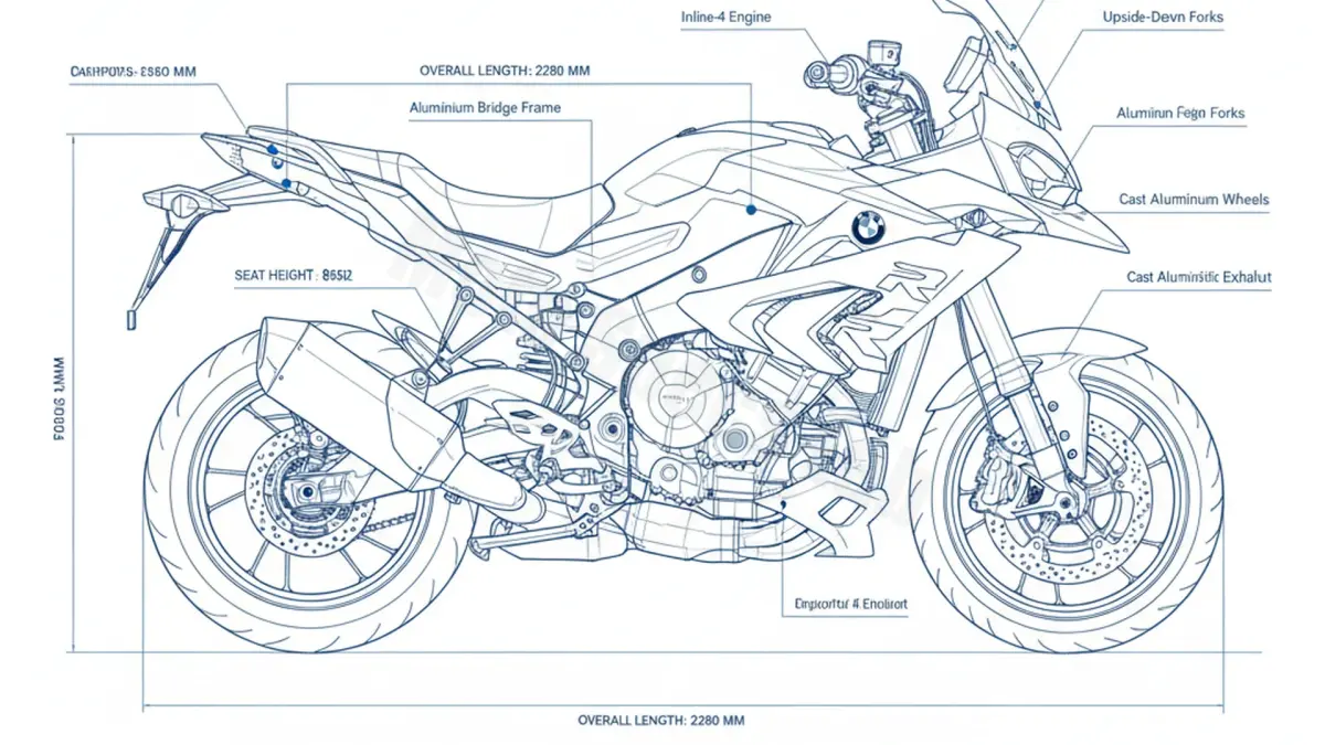 BMW S 1000 XR (Euro 5+) - 0P11 Maintenance: Recommended Oil & Tires specs