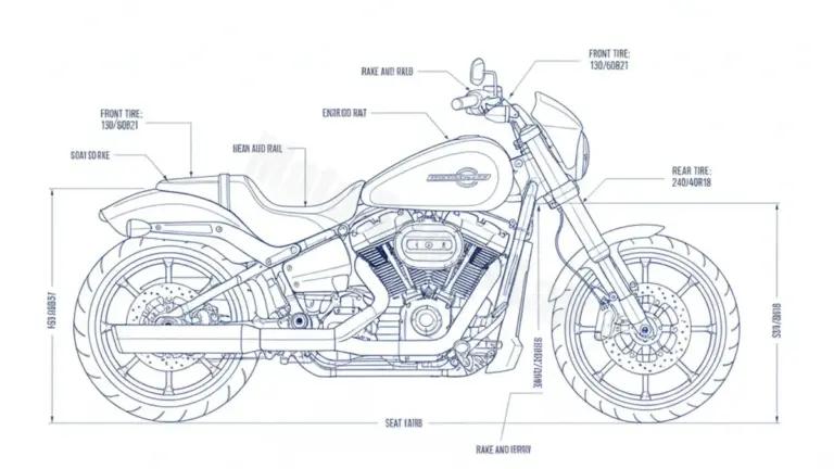Harley-Davidson BREAKOUT (107 CUI) – FXBR Specs: Oil Capacity & Tire Pressure