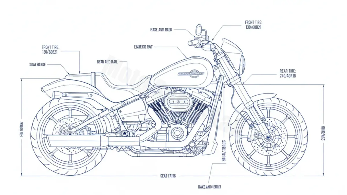 Harley-Davidson BREAKOUT (107 CUI) - FXBR Specs: Oil Capacity & Tire Pressure