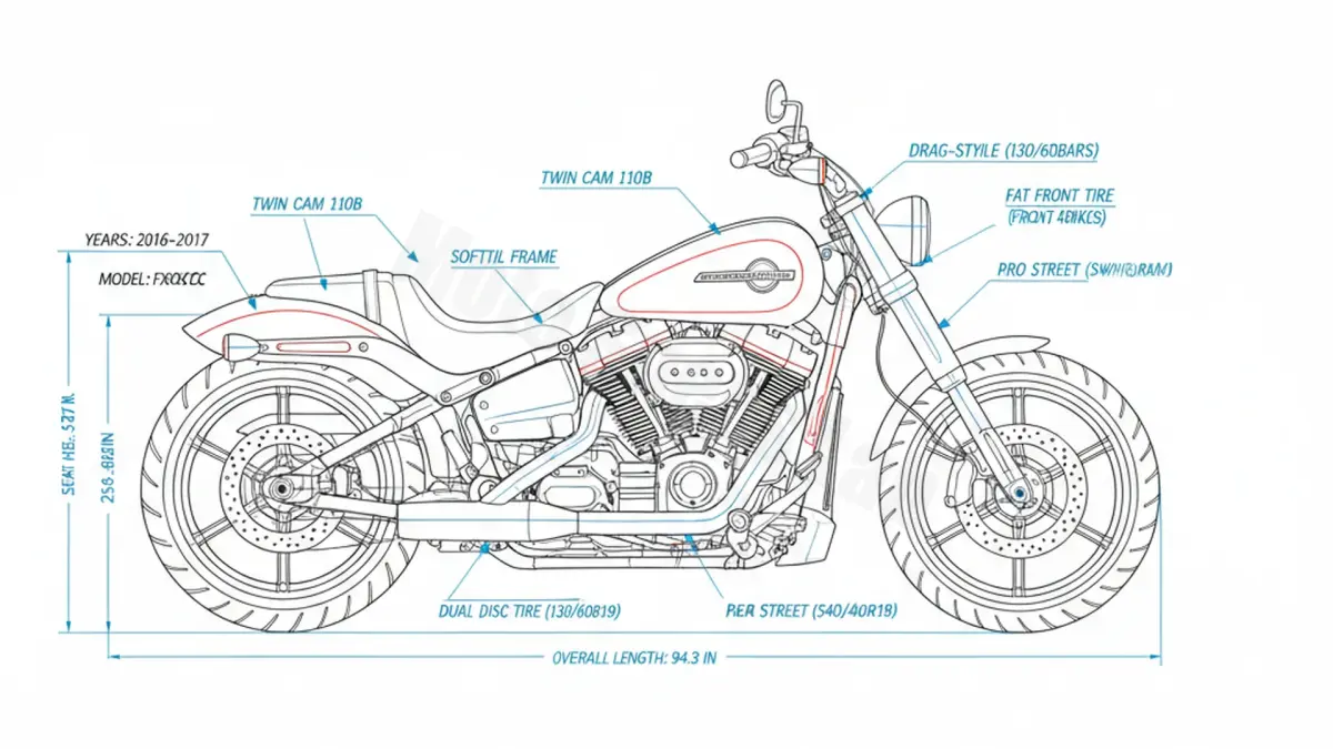 Review: Harley-Davidson BREAKOUT PRO STREET - FXSE (2016-2017) Specs & Features specs