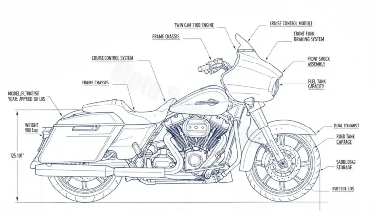 Harley-Davidson CVO ROAD GLIDE CUSTOM – FLTRXSC2SE Maintenance Schedule & Torque Settings