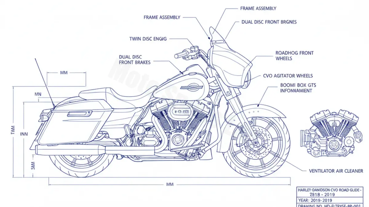 Harley-Davidson CVO ROAD GLIDE - FLTRXSE/18 Service Data: Oil, Battery & Specs specs
