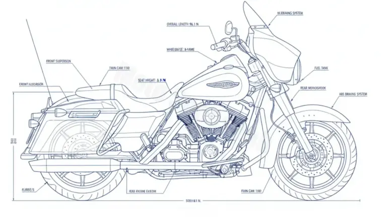 Oil & Tires: Harley-Davidson CVO SCREAMIN’ EAGLE ROAD KING/ANNIVERS. – FLHRSE/5 Technical Specifications