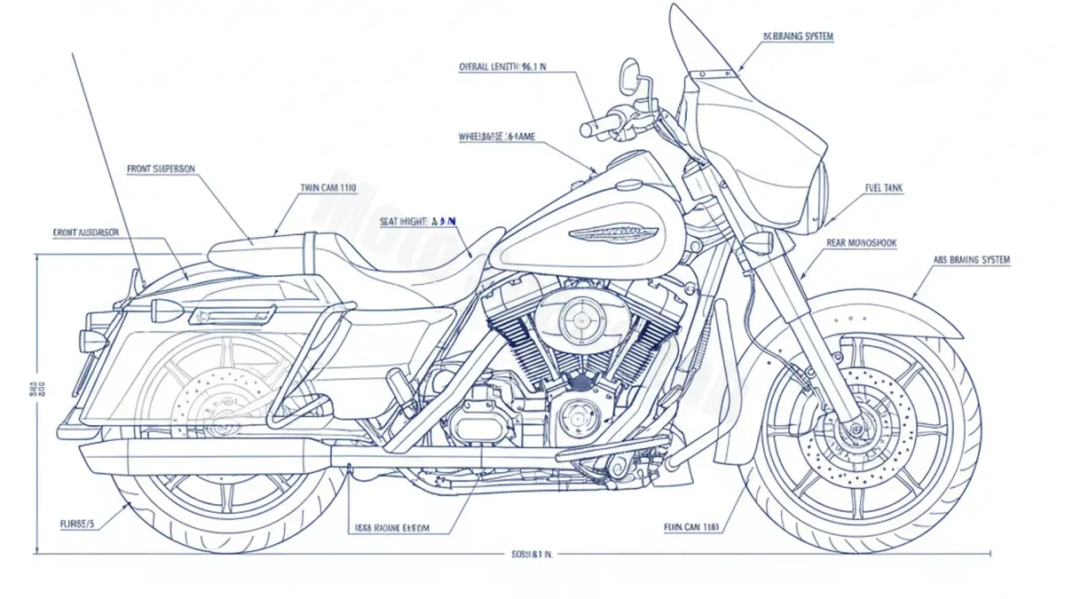 Oil & Tires: Harley-Davidson CVO SCREAMIN' EAGLE ROAD KING/ANNIVERS. - FLHRSE/5 Technical Specifications