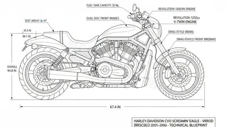 Harley-Davidson CVO SCREAMIN’ EAGLE V-ROD – VRSCSE/2 Maintenance Schedule & Torque Settings
