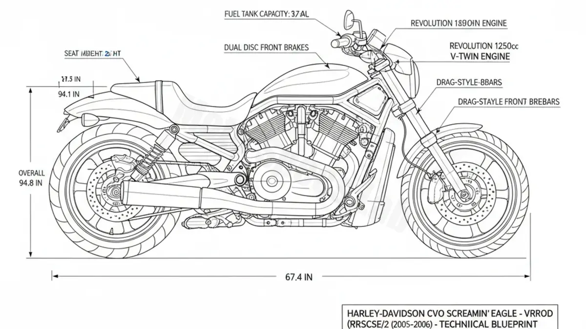 Harley-Davidson CVO SCREAMIN' EAGLE V-ROD - VRSCSE/2 Maintenance Schedule & Torque Settings