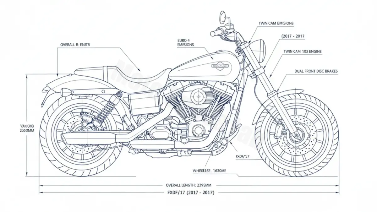 Harley-Davidson DYNA FAT BOB (EURO 4) - FXDF/17 Maintenance: Recommended Oil & Tires specs