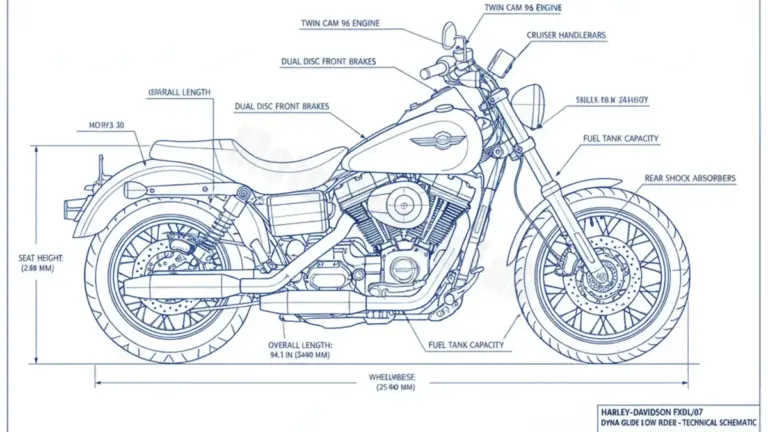 Review: Harley-Davidson DYNA GLIDE LOW RIDER – FXDL/07 (2007) Specs & Features