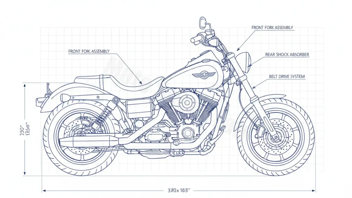 Harley-Davidson DYNA GLIDE LOW RIDER - FXDLI Specs: Oil Capacity & Tire Pressure