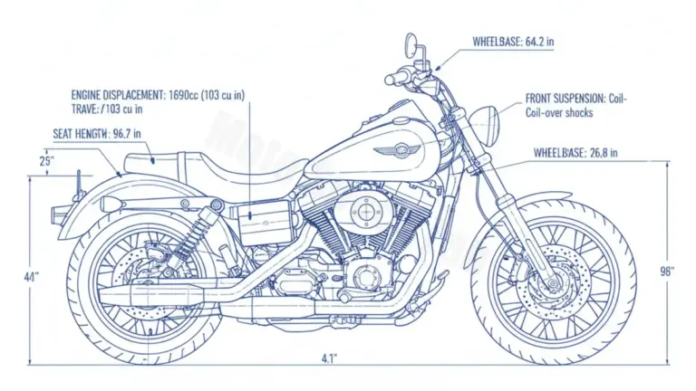 Harley-Davidson DYNA LOW RIDER – FXDL/14 Specs: Oil Capacity & Tire Pressure