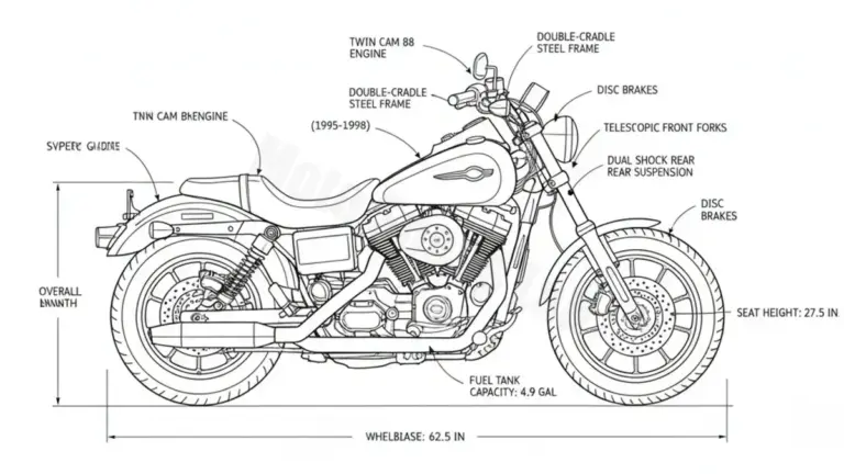 Harley-Davidson DYNA SUPER GLIDE – FXD Maintenance Schedule & Torque Settings