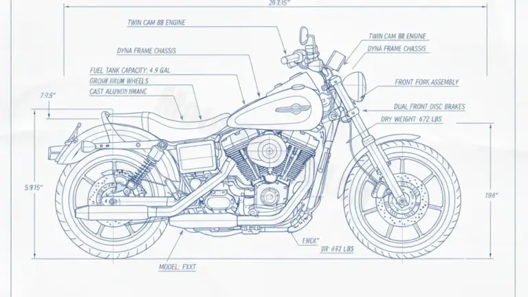 Harley-Davidson DYNA SUPER GLIDE T-SPORT – FXDXT Maintenance: Recommended Oil & Tires