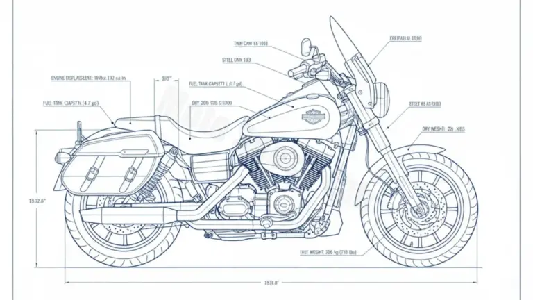 Harley-Davidson DYNA SWITCHBACK – FLD Specs: Oil Capacity & Tire Pressure