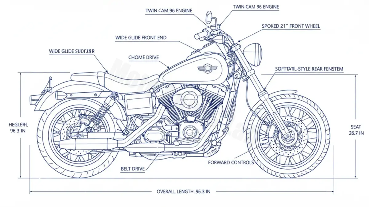 Harley-Davidson DYNA WIDE GLIDE - FXDWG/10 Maintenance Schedule & Torque Settings specs