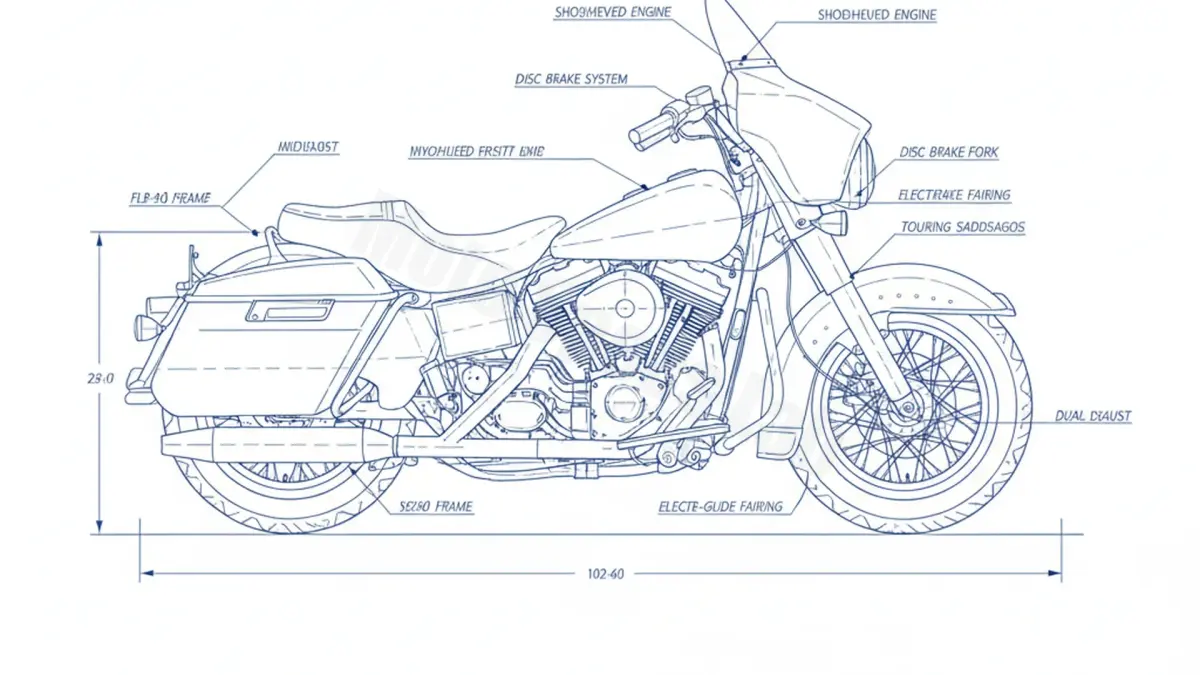 Harley-Davidson ELECTRA-GLIDE 1340 (SHOVELHEAD) - FLH-80 (1978 – 1984) Data: Oil Capacity & Rim Specs specs