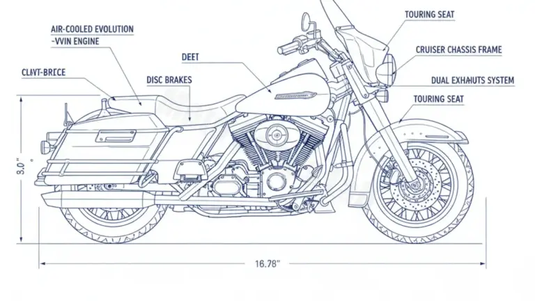 Harley-Davidson ELECTRA-GLIDE CLASSIC – FLHTC Tire Pressure, Oil Type & Fluid Specs