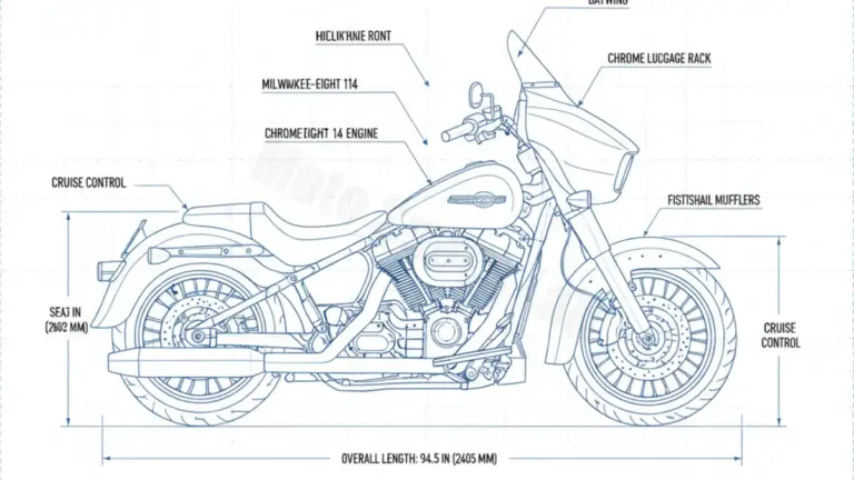 Harley-Davidson ELECTRA-GLIDE REVIVAL (EURO 5) – FLH Tire Pressure, Oil Type & Fluid Specs