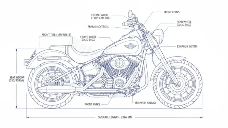 Harley-Davidson FAT BOY (EINSPRITZUNG) – FLSTFI Specs: Engine Oil, Gap & Tire PSI