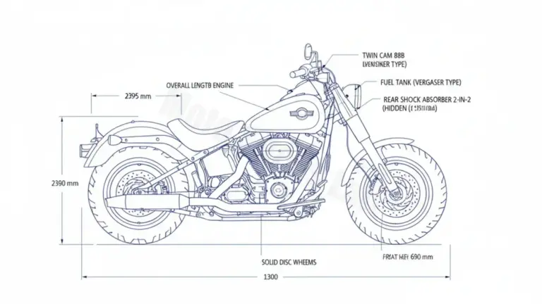 Harley-Davidson FAT BOY (VERGASER) – FLSTF/00 Specs: Oil Capacity & Tire Pressure