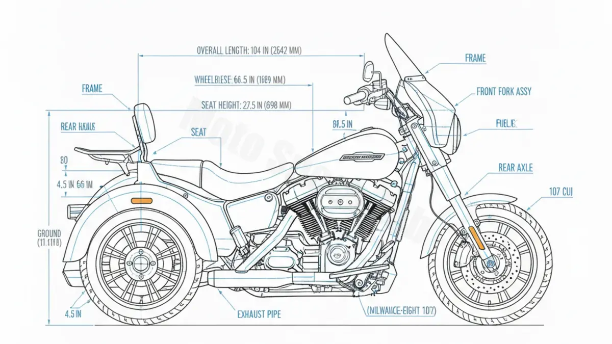 Review: Harley-Davidson FREEWHEELER (107 CUI) - FLRT (2017–2018) Specs & Features specs