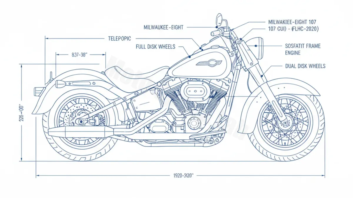 Review: Harley-Davidson HERITAGE SOFTAIL CLASSIC (107 CUI) - FLHC (2018–2021) Specs & Features specs