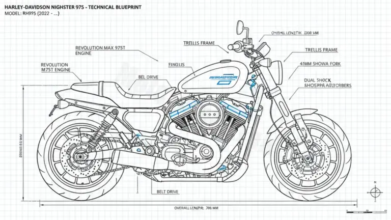 Harley-Davidson NIGHTSTER 975 – RH975 Tire Pressure, Oil Type & Fluid Specs