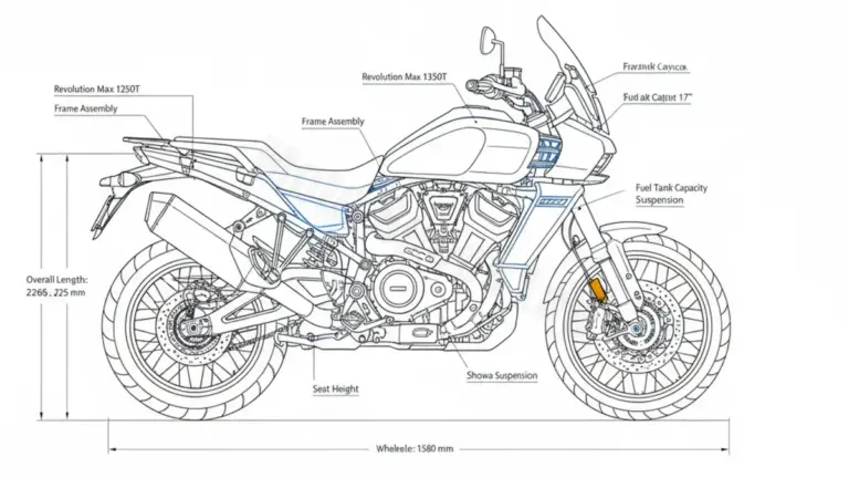 Harley-Davidson PAN AMERICA/SPECIAL RA 1250/S – RA1 Service Guide: Oil Level & Tire Specs