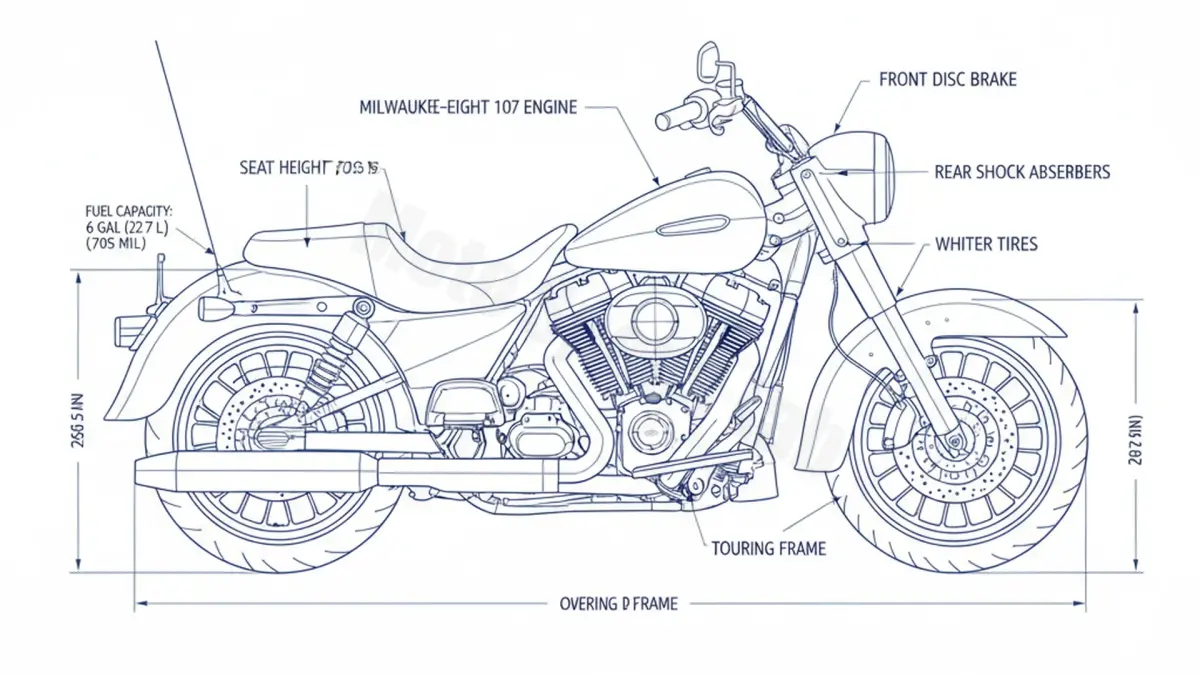 Review: Harley-Davidson ROAD KING CLASSIC (EURO 4) - FLHRC/17 (2017) Specs & Features