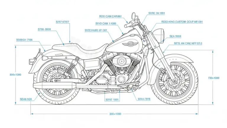 Harley-Davidson ROAD KING CUSTOM – FLHRSI Maintenance Schedule & Torque Settings