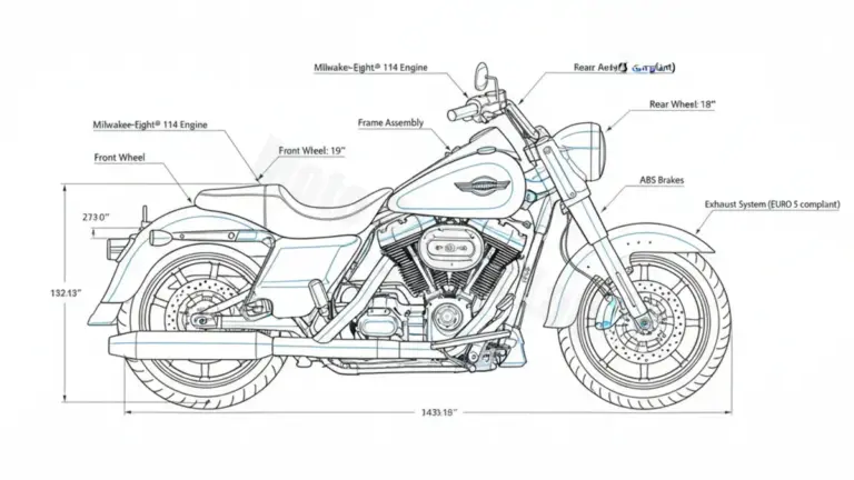 Harley-Davidson ROAD KING SPECIAL 114 (EURO 5) – FLHRXS/114 Workshop Data: Fluids, Plugs & Tires