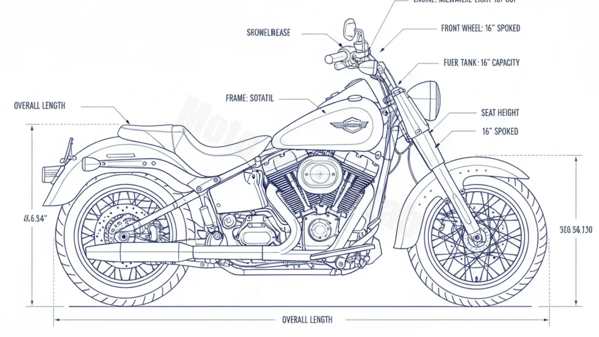 Harley-Davidson SOFTAIL DELUXE (107 CUI) - FLDE Workshop Data: Fluids, Plugs & Tires